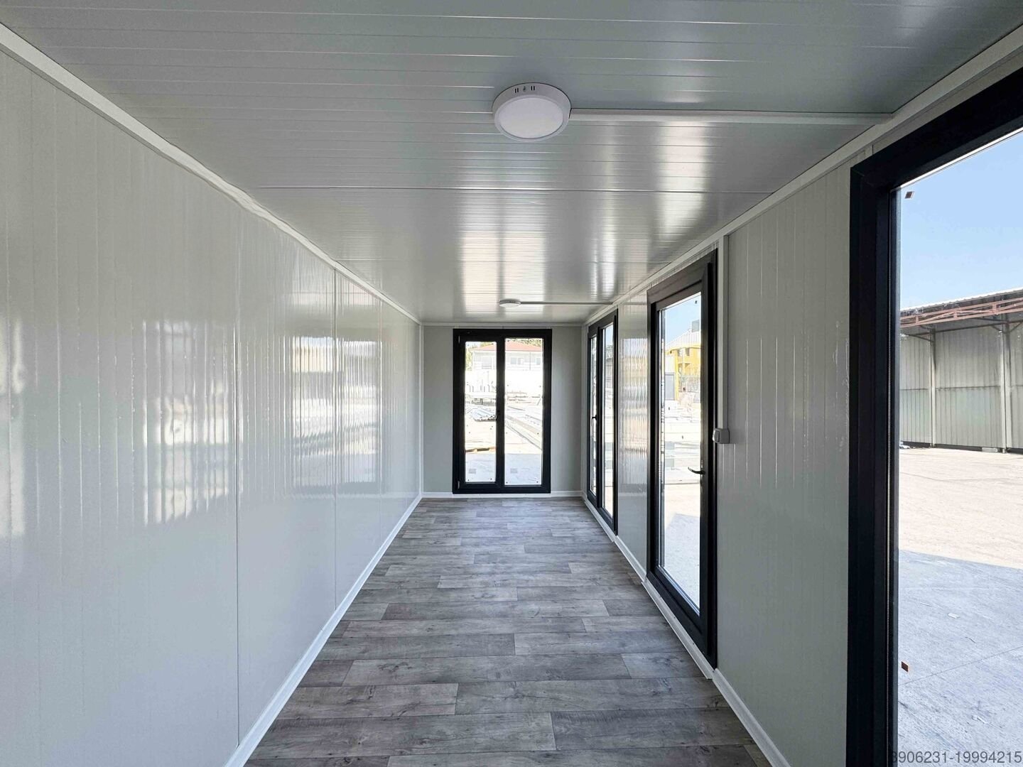 Conteneur d'habitation | Container bureau | Container de chantier | Modèle GRIS-1 | 240cm x 600cm – Image 14