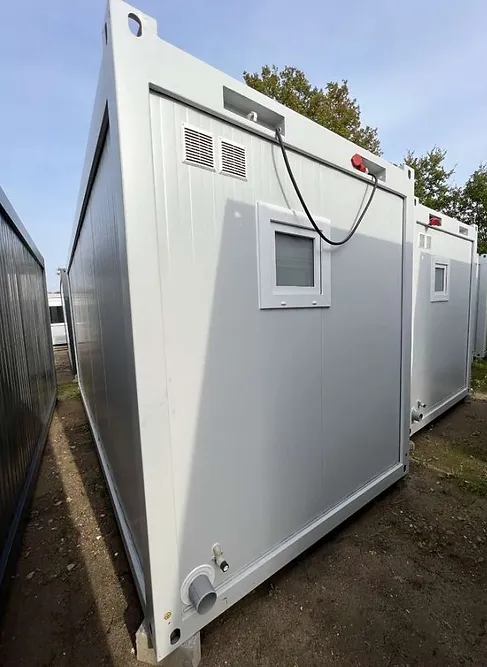 Conteneur de Douche 6,00 x 2,43m avec 6 Douches