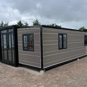 Tiny House / chalet de luxe dépliable et équipé / Unité de vie mobile XXL