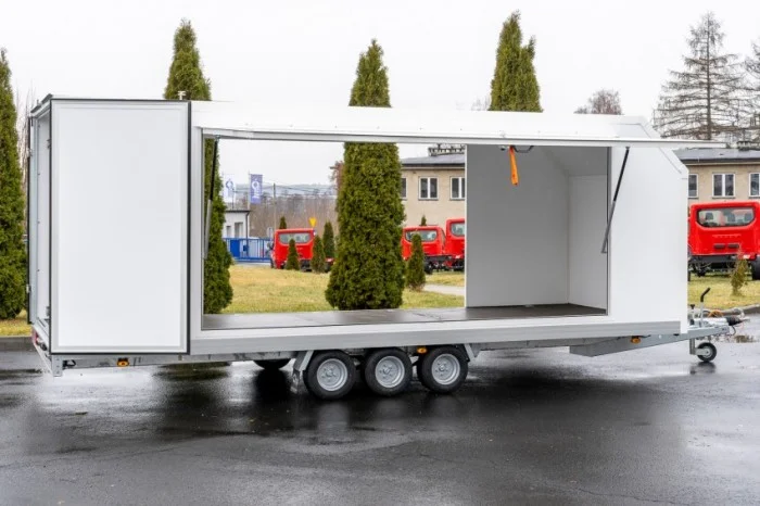 REMORQUE TRANSPORT DE VÉHICULES II À 3 ESSIEUX