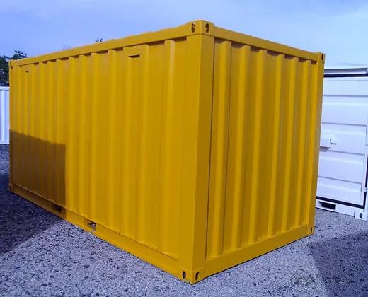 Conteneur 15′ pieds jaune