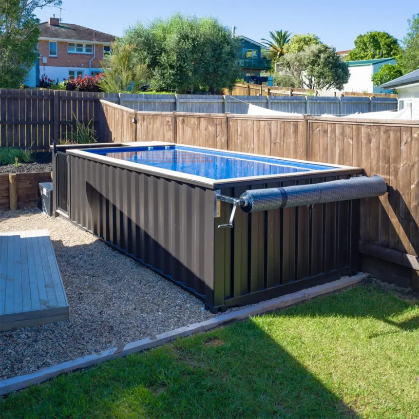 Piscine de conteneur d’expédition extérieure de 40 pieds – Image 4