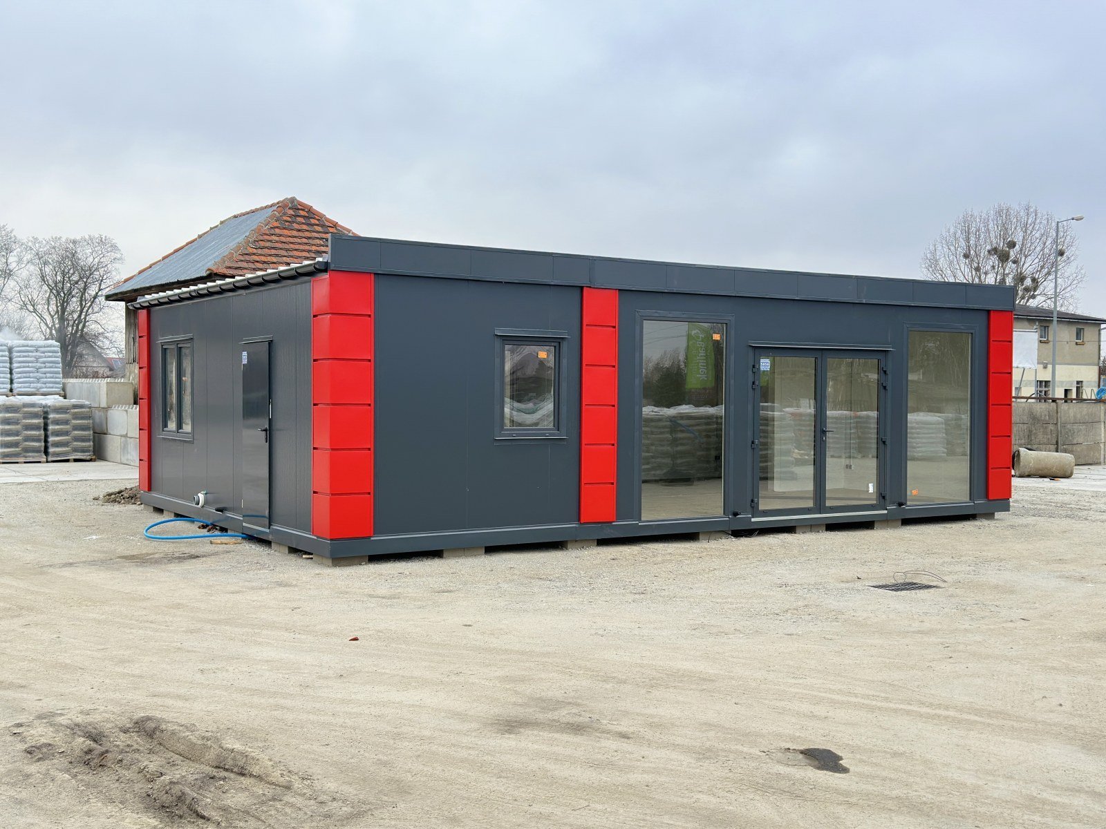 Conteneur Modulaire en panneaux sandwich – bureaux, commerces/logements, 6 pièces – 63 m² – Image 54