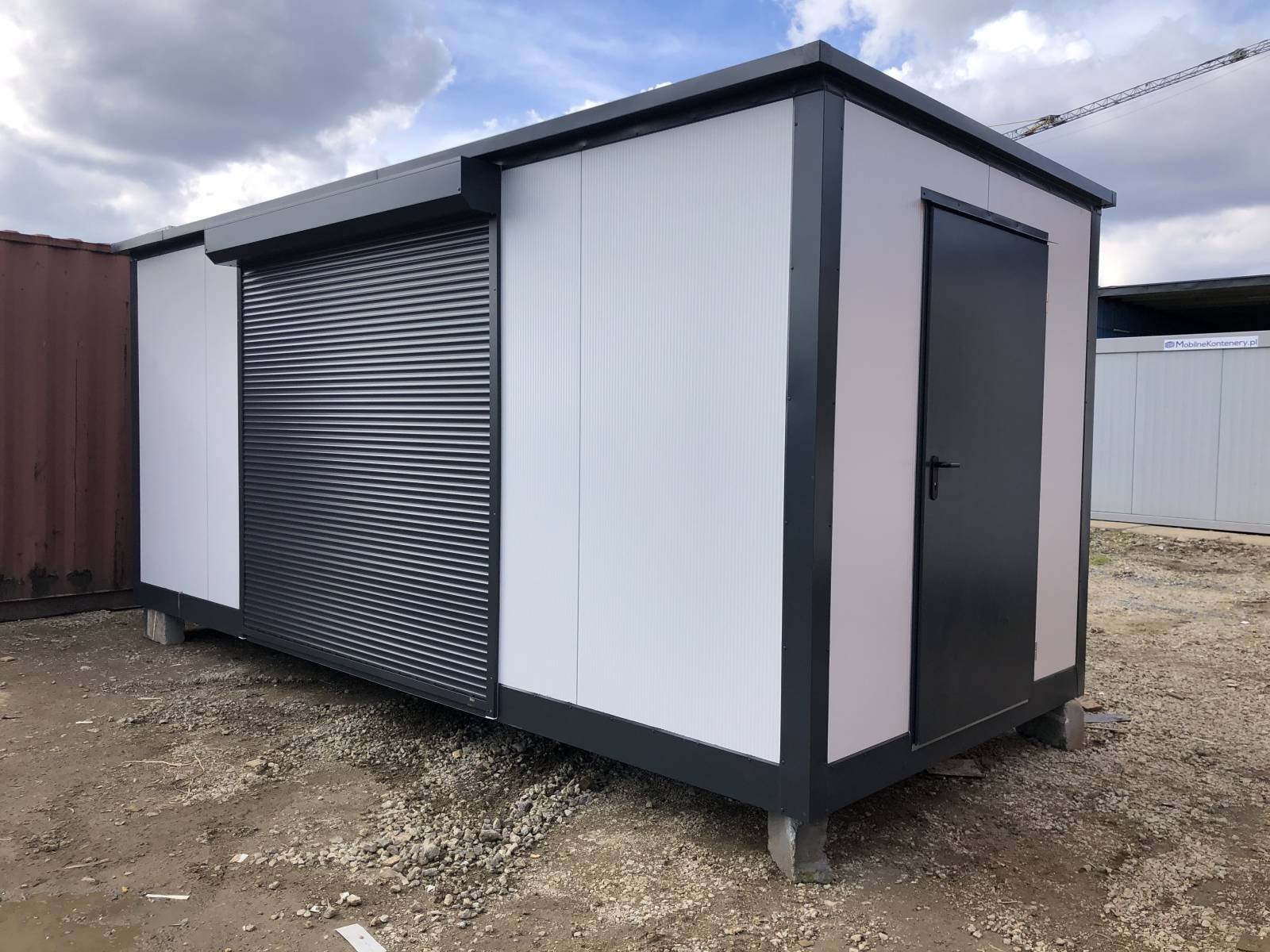 Conteneur commercial avec volet roulant 2,5 x 6m – Image 22