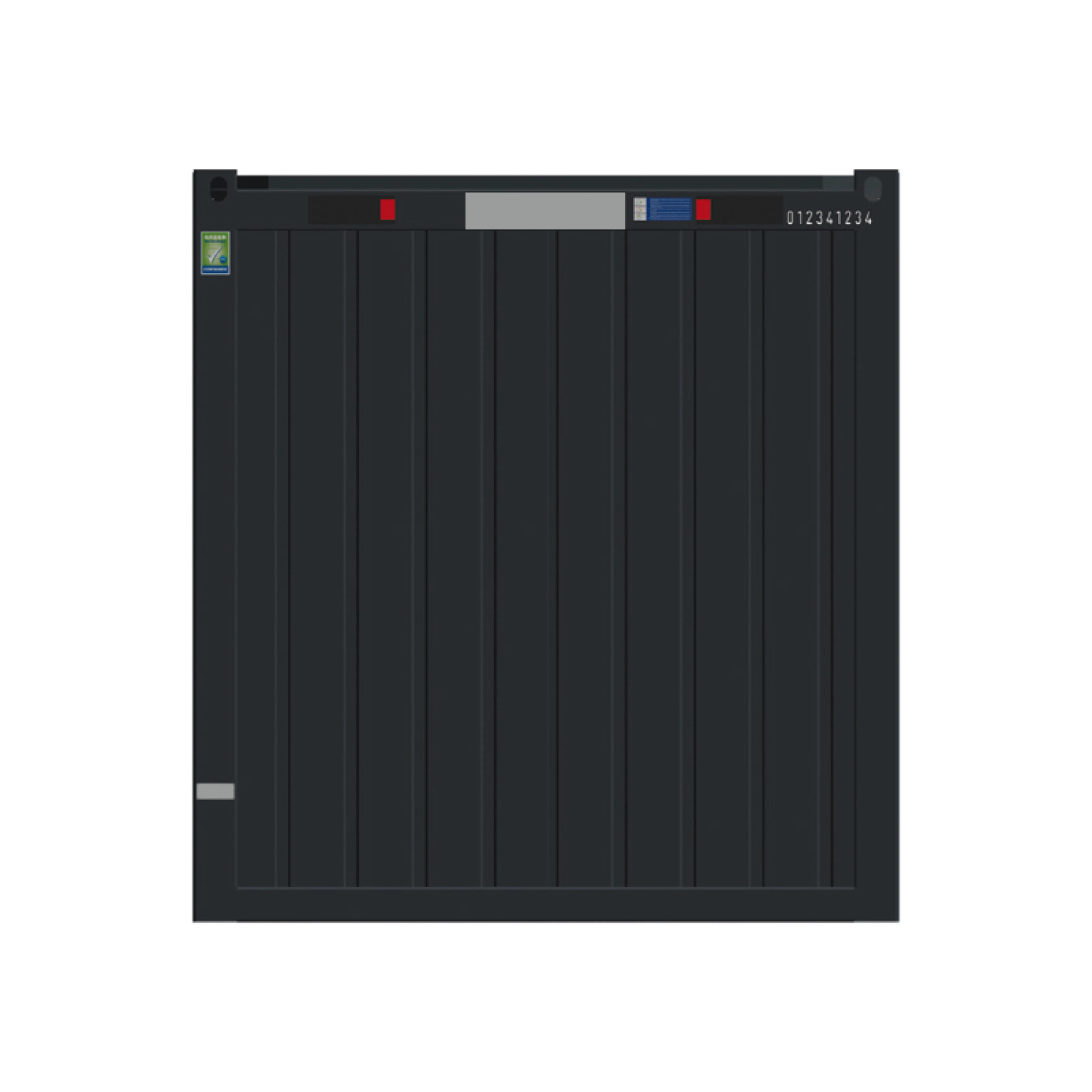 Conteneur Bureau de 10 pieds Bleu RAL 5010 – Image 3