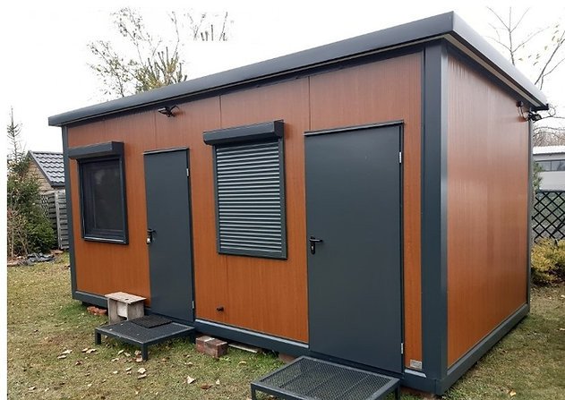 Conteneur social 17m2 + Bureau + Wc