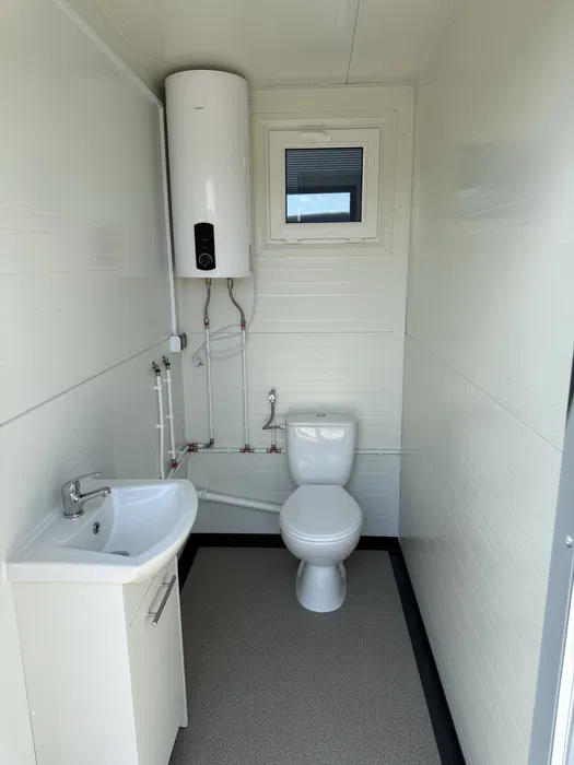 Conteneur Salle de bain avec toilettes et douche, conteneur sanitaire – Image 4