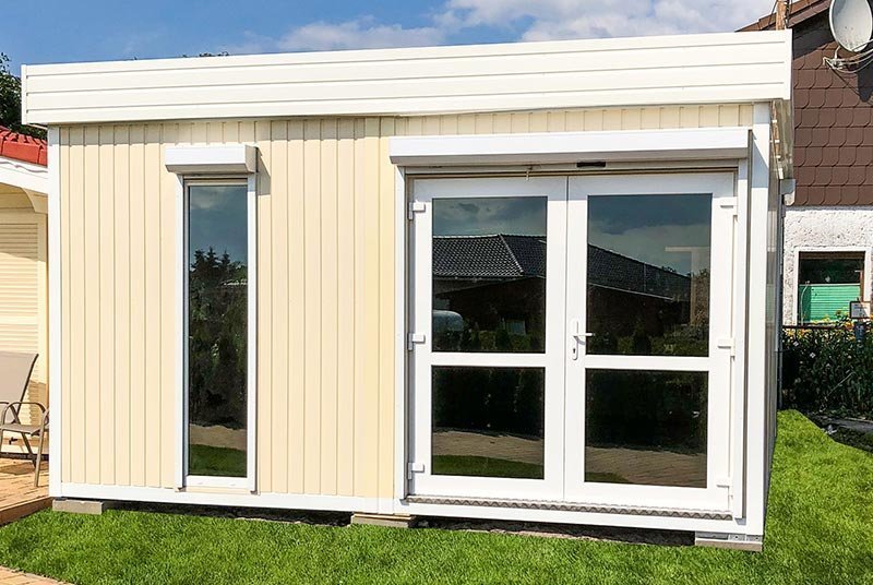 Conteneur maison 36m²avec 3 chambres + salle de bain