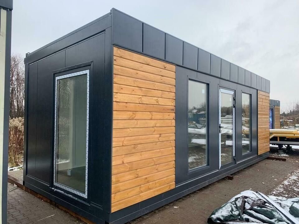 Mobil-home Tiny House, remorque de chantier, caravane, conteneur résidentiel