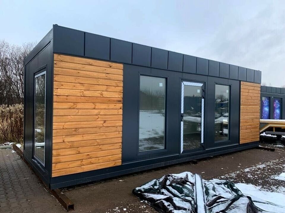 Mobil-home Tiny House, remorque de chantier, caravane, conteneur résidentiel – Image 5